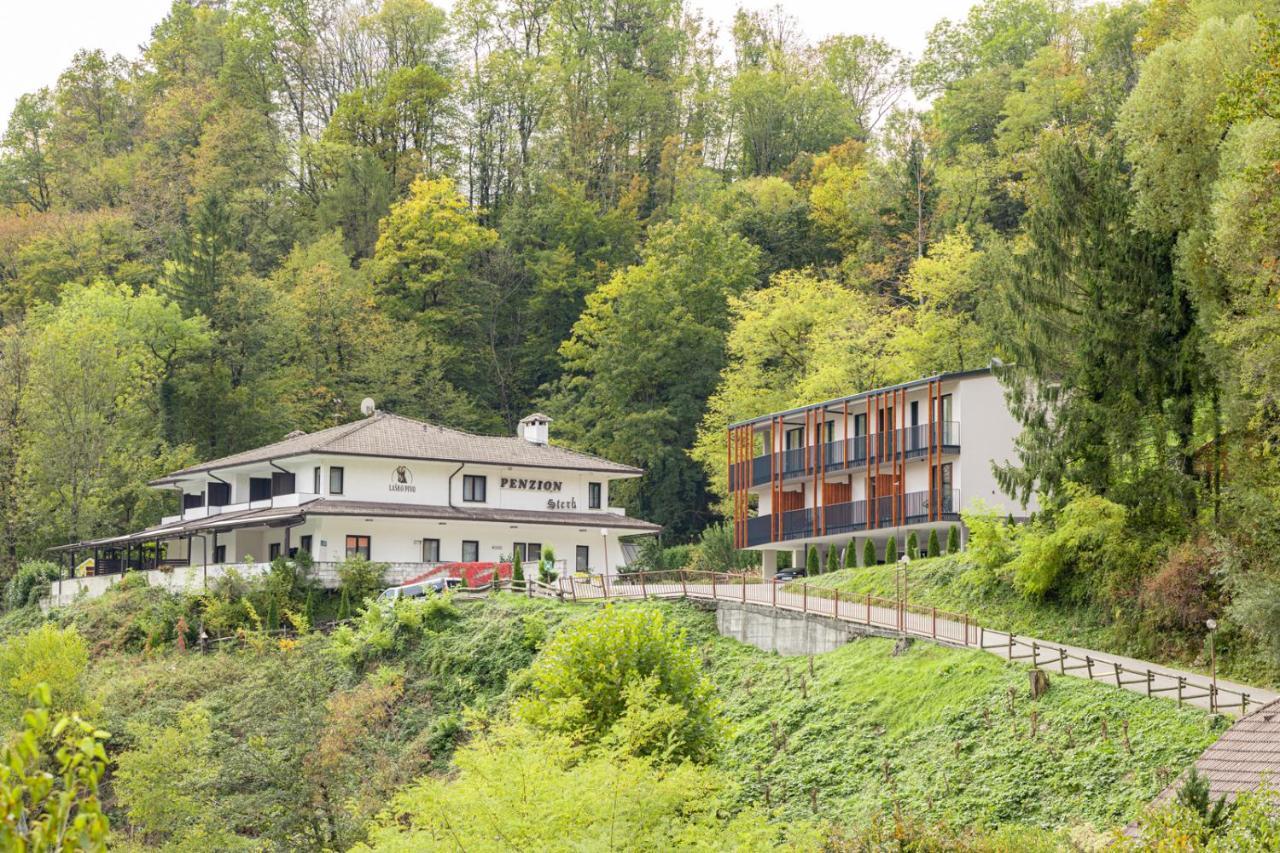 Penzion Sterk Most na Soči Exteriér fotografie